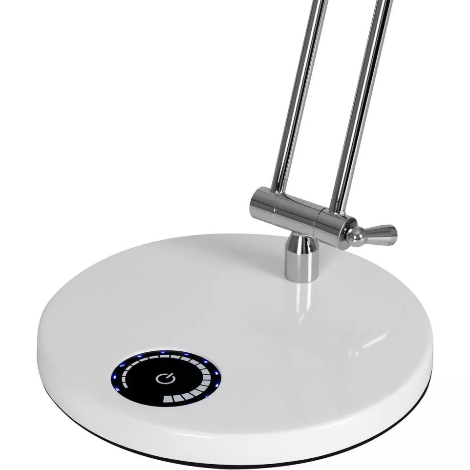 Hansa bureaulamp Spark, LED-lamp, wit