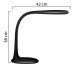 Unilux lampe de bureau Lucy, LED, noir