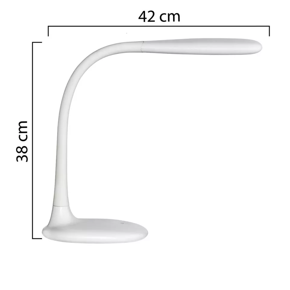 Unilux bureaulamp Lucy, LED, wit