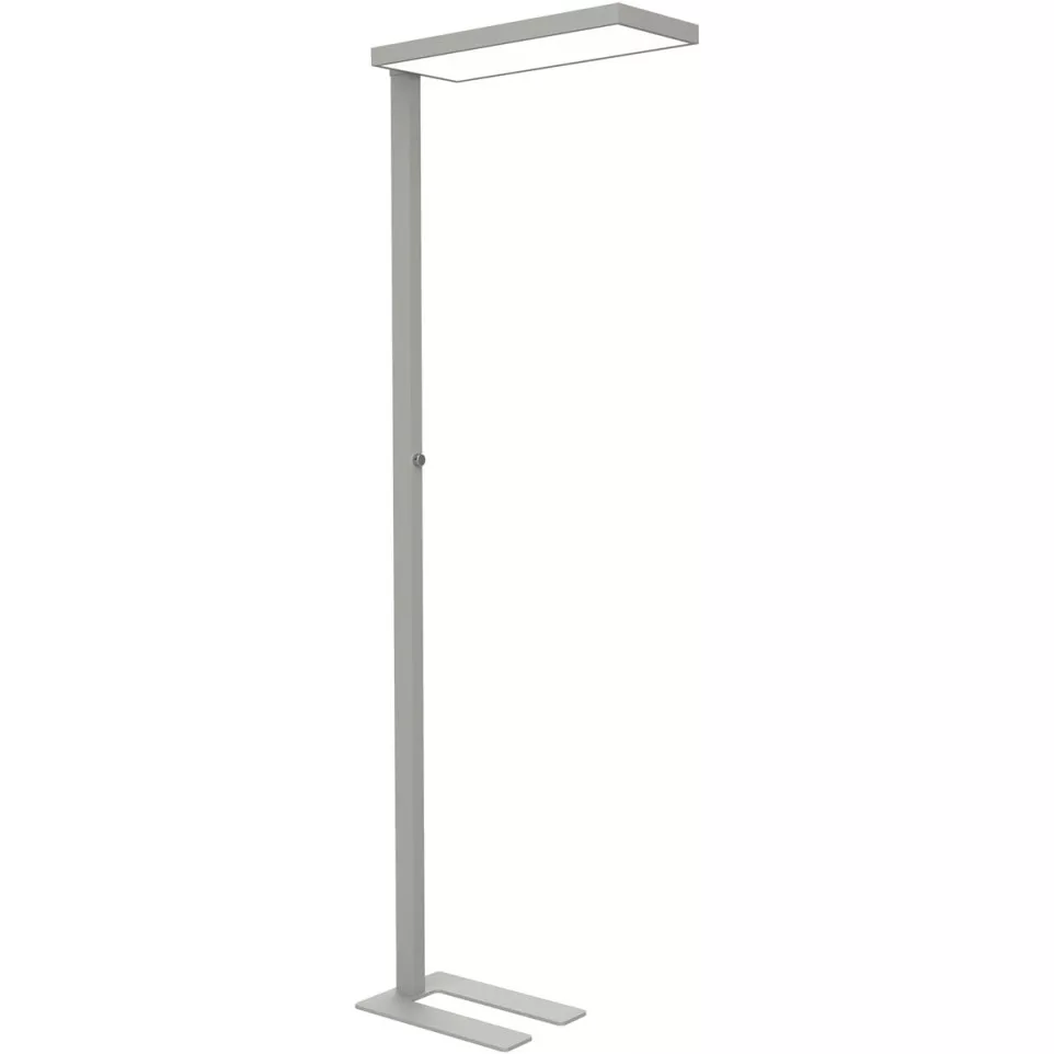 MAULjura vloerlamp, LED, zilver