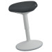 Leitz Ergo tabouret Assis actif avec assise confortable, gris clair