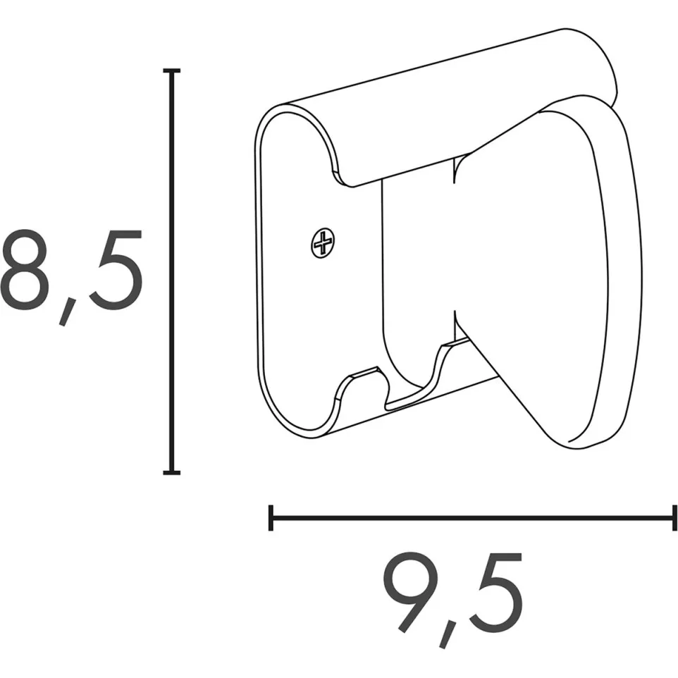 Unilux portemanteau mural Aurora,...