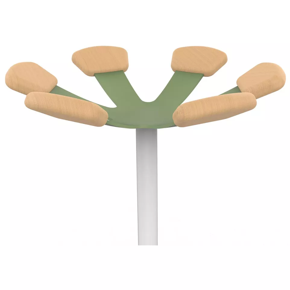 Unilux portemanteau Aurora, blanc/vert