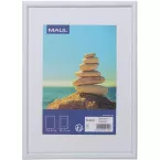 MAULart cadre-photo, cadre en plastique, ft 15 x 21 cm, blanc