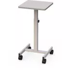 MAUL table de projecteur, gris, ft 38 x 38 cm, h 64-100 cm