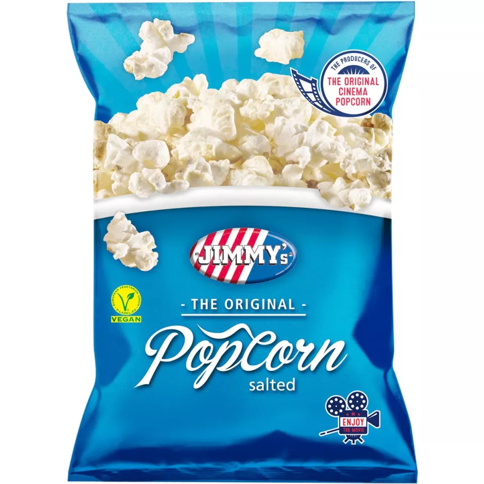 Jimmy's Popcorn Classic Salted 80g Bag