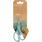 Econovo schaar, 18 cm, blauw, op blister