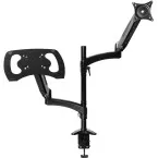 Trust Mara Dual Arm Monitor and Laptop Mount Black