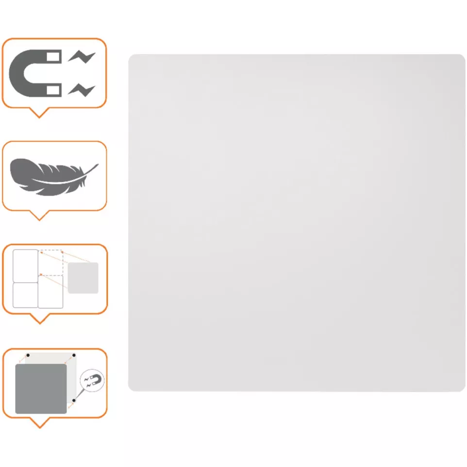 Nobo tableau blanc modulaire sans...