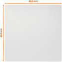 Nobo tableau blanc modulaire sans cadre, acier, magnétique, 45 x 45 cm