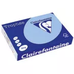 Clairefontaine Trophée papier couleur, A4, 80 g, 500 feuilles, bleu alizé