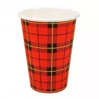 Scotty paper cup, 180 ml, 100 pieces, red