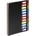 Viquel Rainbow Class 12-compartment A4 file sorter