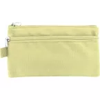 Kangaro Flat Pencil Case 21 x 11 cm Pastel Yellow