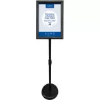 Europel standard sol info Economy, liste 25mm, ft A4, noir