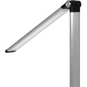 Hansa bureaulamp Breeze, LED, zilver