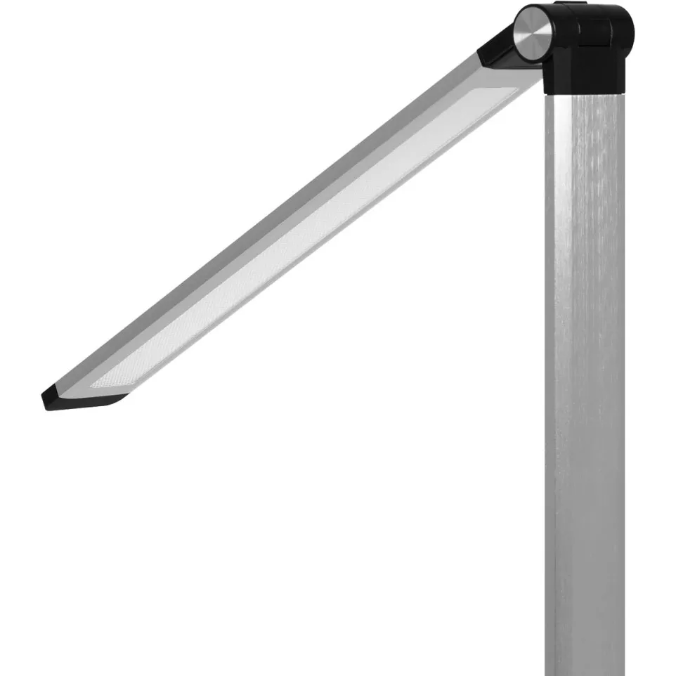 Hansa bureaulamp Breeze, LED, zilver