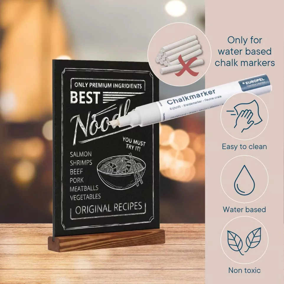 Europel Slate Board, A5 size