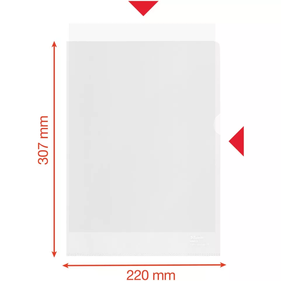 Esselte Transparent Document Wallets...