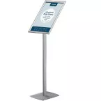 Europel standard floor information mat for A3 size, gray