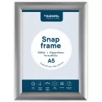 Europel Poster Frame with Clips, 25mm List, A5, Aluminum