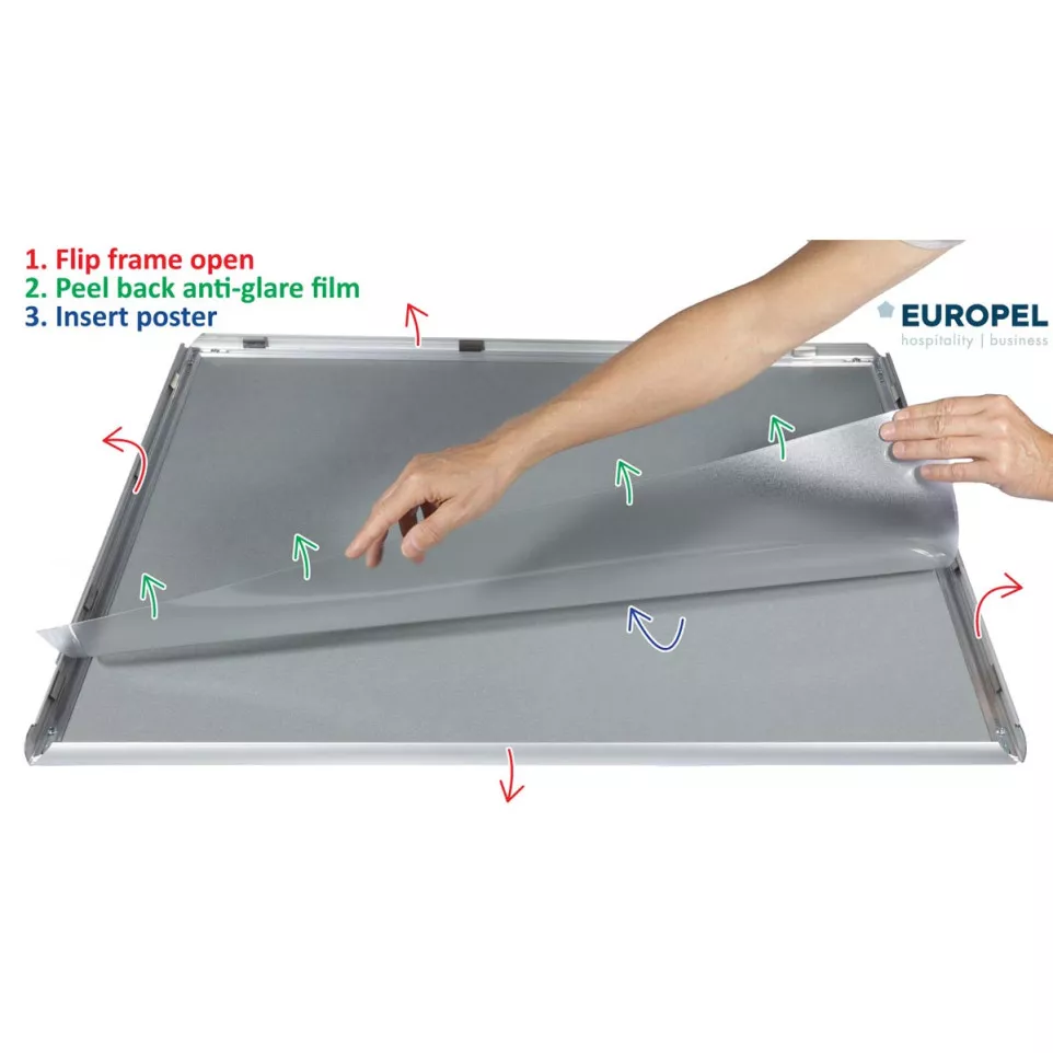 Europel cadre à clapets,  liste 25mm,...