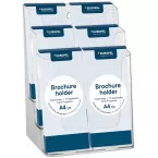 Europel Document Display Stand, 6 x 1/3 A4