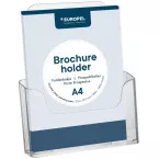 Europel A4 Document Display Stand Table or Wall Mounted