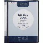 Europel Opus Frontview Document Wallet A4 Polypropylene 30 Pockets Anthracite