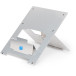 R-Go Riser Flexible support pour ordinateur portable, argent