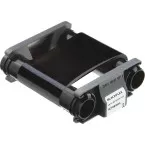 Badgy ruban Blackflex, monochrome, noir, pour des cartes en papier