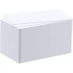 Badgy 100 White Paper Cards 0.76mm for Badgy100 and Badgy200 Pack of 100