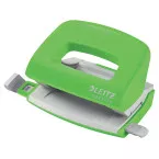 Leitz NeXXt Recycle Mini 2-Hole Punch, 10 Sheets, Green