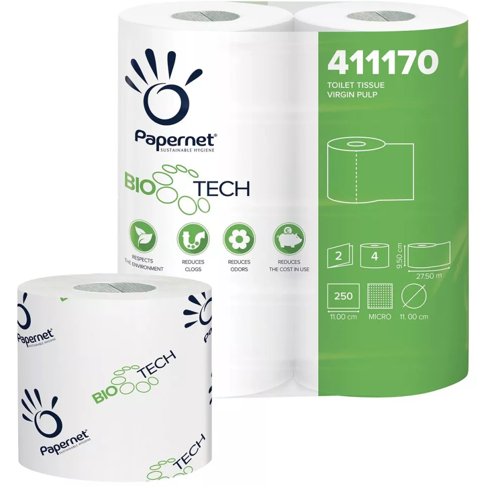 Papernet Bio Tech 2 Ply Toilet Paper...