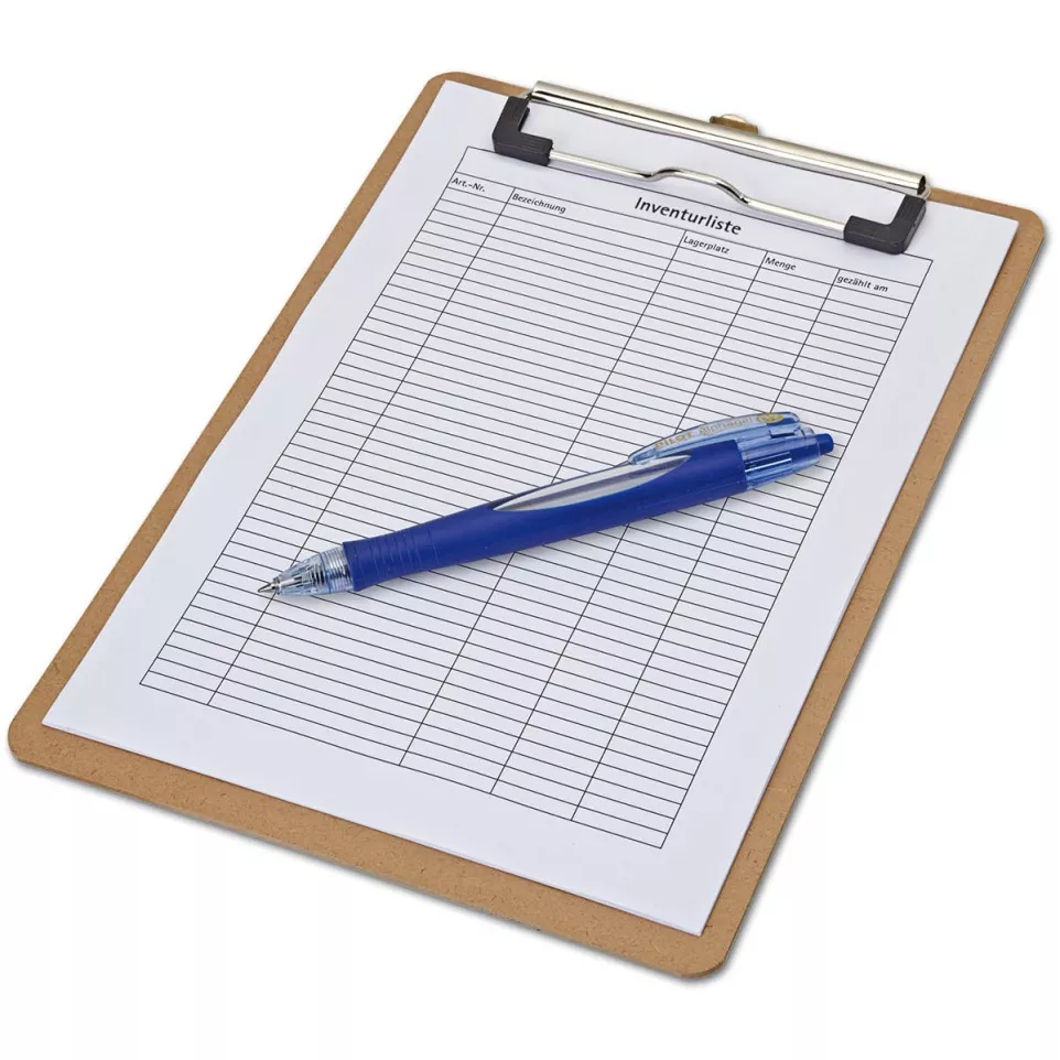 MAUL klemplaat Basic, hardboard...