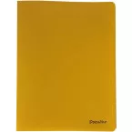Bronyl A4 Polypropylene Sheet Protectors 50 Pack Mustard Yellow