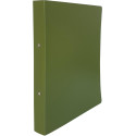 Bronyl Nature classeur à anneaux, pour ft A4, en PP, 2 anneaux de 25 mm, vert kaki