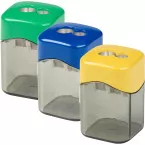 M+R taille-crayon Quattro Swing Eco, 2 trous, couleurs assorties