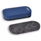 Desq magnetische whiteboardwisser + navulling, blauw