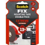 Scotch Fix Extreme Exterior montagetape, ft 19 mm x 5 m, draagt tot 13 kg