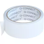 Q-CONNECT ruban adhésif en vinyle, double face, 38 mm x 10 m, 90 microns, transparent