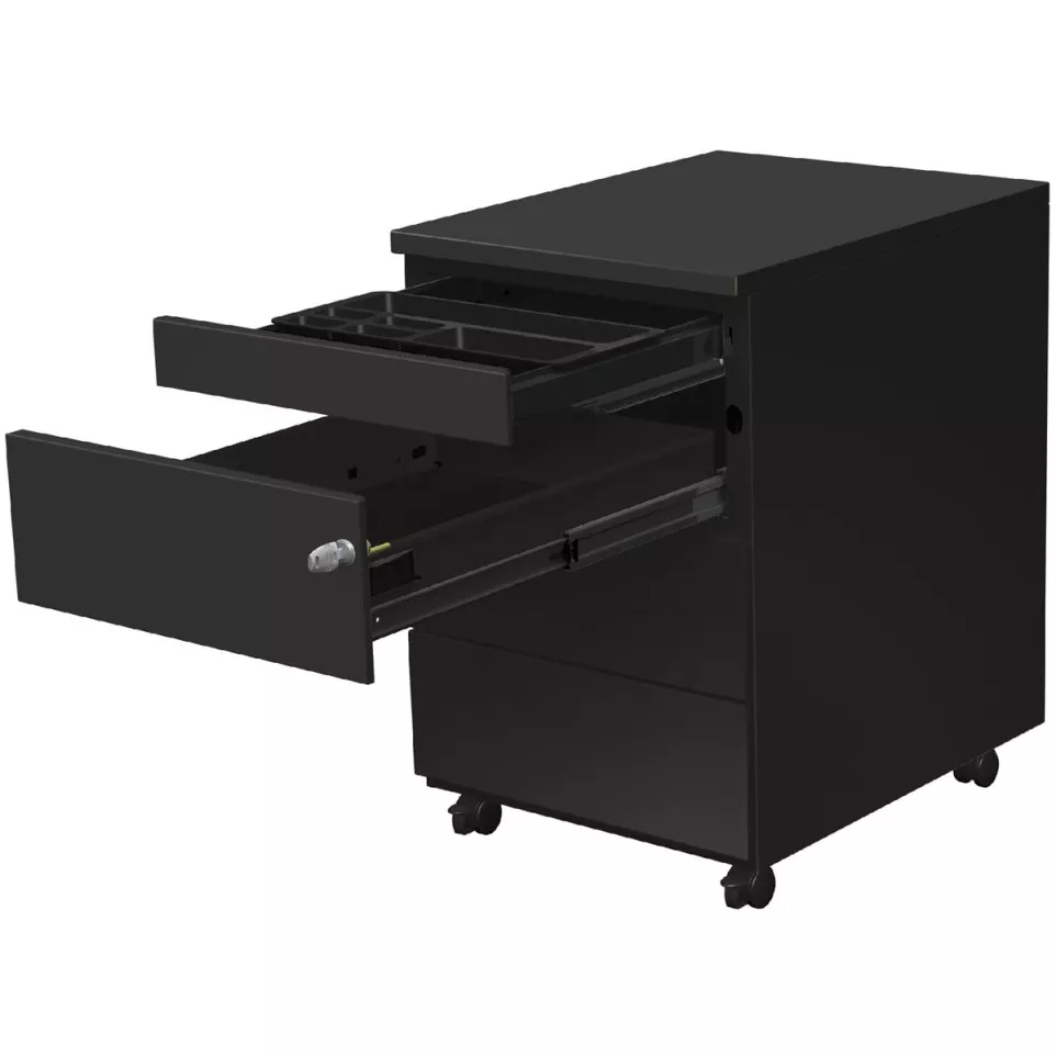 Mobiele ladenblok, 3 laden +...