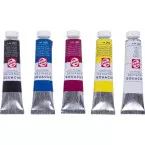 Royal Talens Extra Fine Designer Gouache Set 5 Assorted Colors 20 ml Tubes