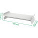 Leitz Ergo Monitor Stand Light Grey