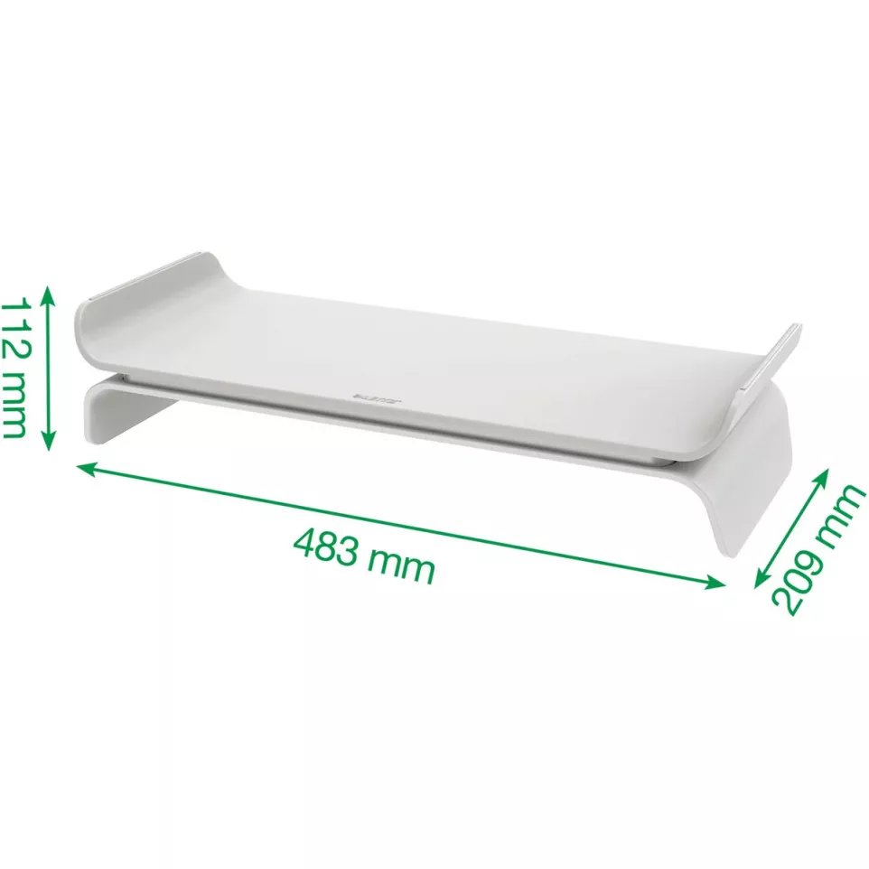 Leitz Ergo Monitor Stand Light Grey