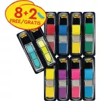 Post-it Index Flags Pack of 10 (8 + 2 Free)