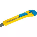 OFFICE products cutter de bureau, 18 mm, bleu-jaune