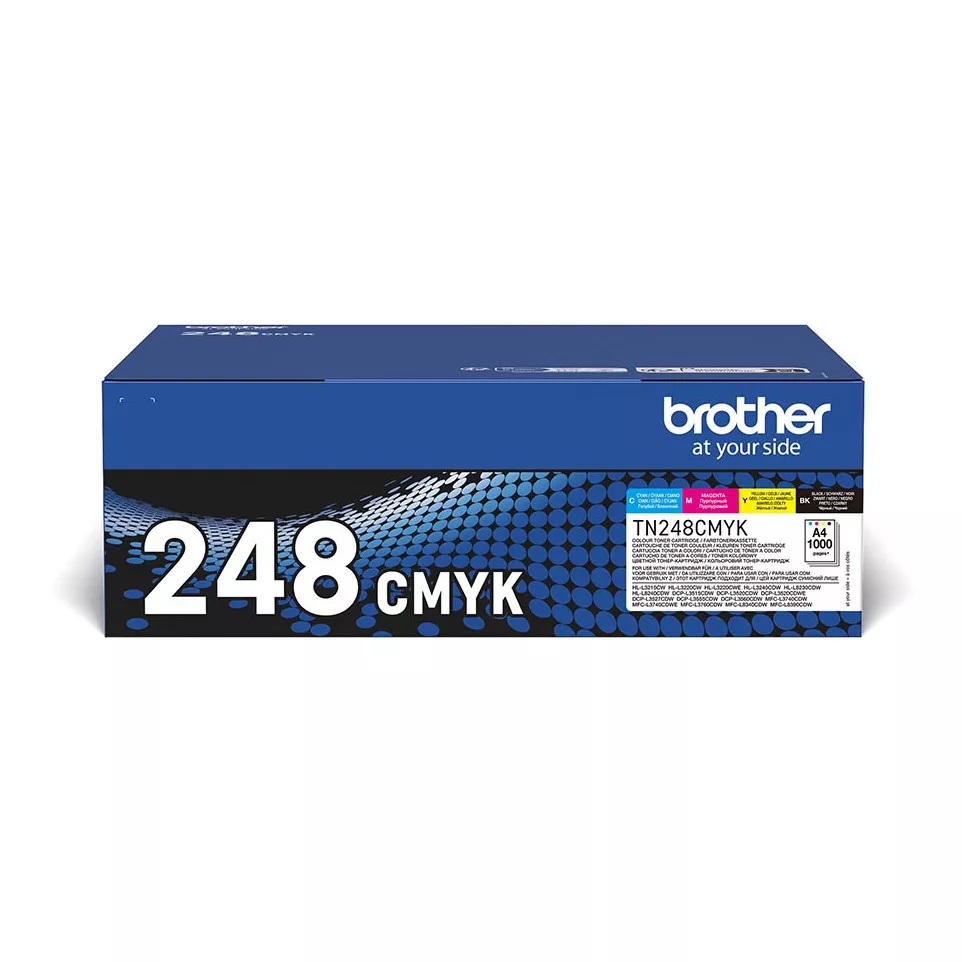 Brother TN-248VAL 4 Colour Toner...