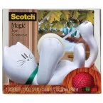 Scotch dérouleur de ruban adhésif chat