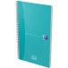 Oxford Office Essentials Task Manager Notebook, 230 Pages, 14.1 x 24.6 cm, Aqua